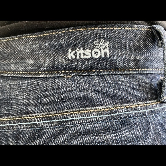 𝅺kitson "Love Me" Abyss Med Wash Jeans - 28" - Picture 7 of 15
